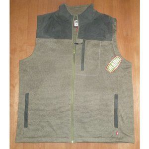 Mens Lake Trail Knit/Fleece Outdoor Vest Size XL zippered Pocket UPF50+ NWT
